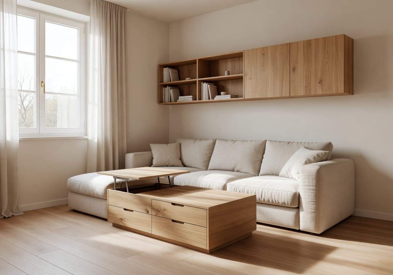 Kleine Wohnung mit KI gestalten – KI Raumgestaltung mit DecorAI in der Schweiz